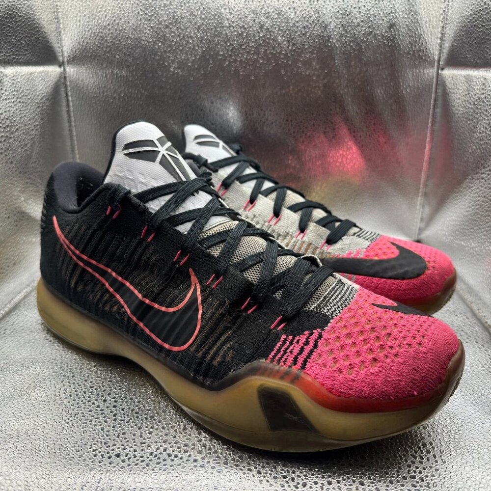 Size 13 Nike Kobe 10 Elite‎ Mambacurial Multicolor Mens Sports Shoes 747212-010